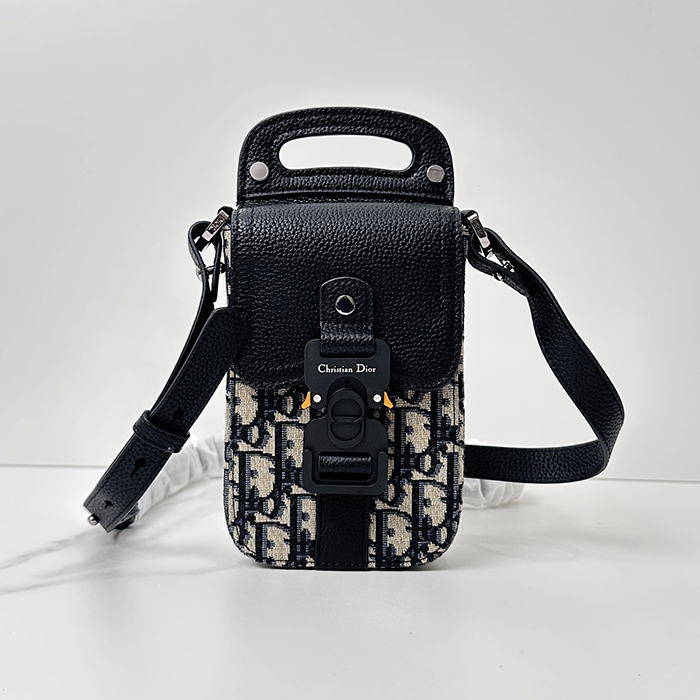 ディオール メンズ Saddle サドル ストラップ バーティカル パウチ -  Saddle Strap Vertical Pouch - di347x