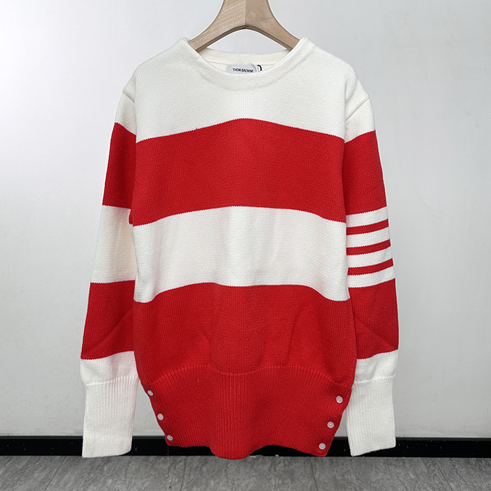 トムブラウン メンズ ラウンドネックセーター- er - thc8397x