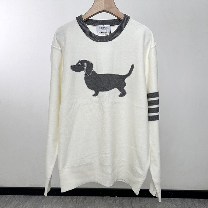 トムブラウン メンズ ラウンドネックセーター- er - thc8394x