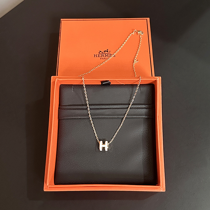  エルメス ポパシュ ミニ ネックレス - dd119x