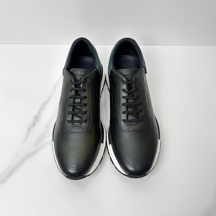 ベルルッティ メンズ ファスト トラックレザースニーカー - Fast Track   - bes7492x