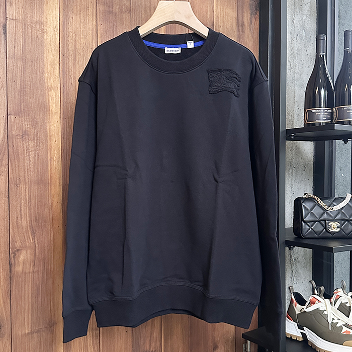 バーバリー メンズ ラウンドネックスウェット - Round- buc5785x