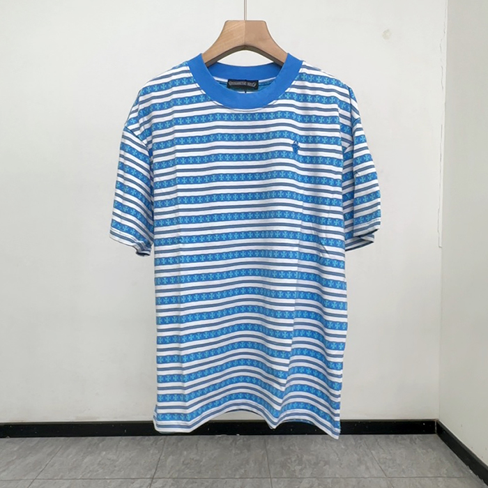 クロムハーツ メンズ ラウンドネック半袖Tシャツ - Round- chc6988x