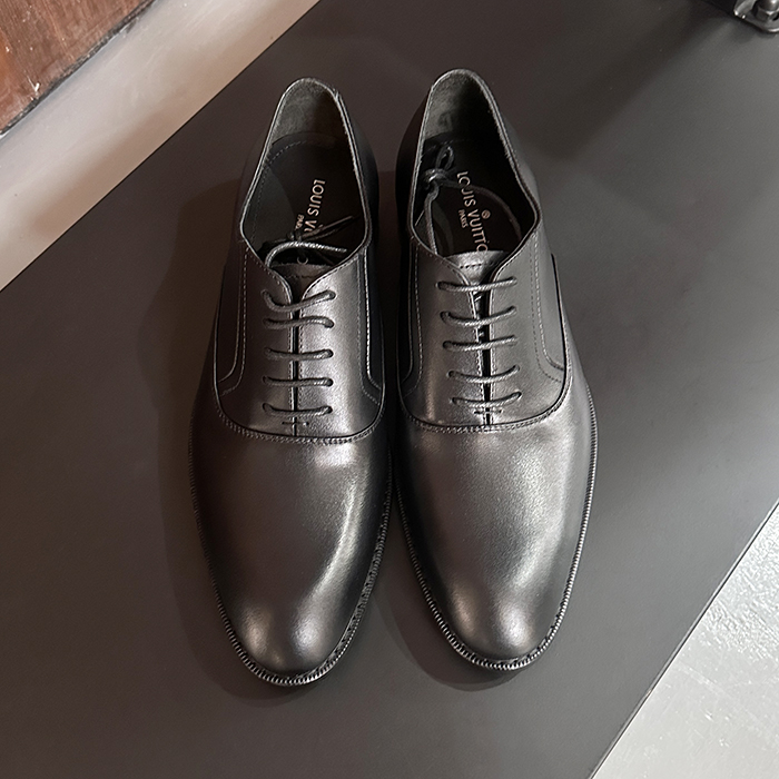 ルイヴィトン ブラック メンズ ビジネス/ドレス lv0007x -  Dress Shoes