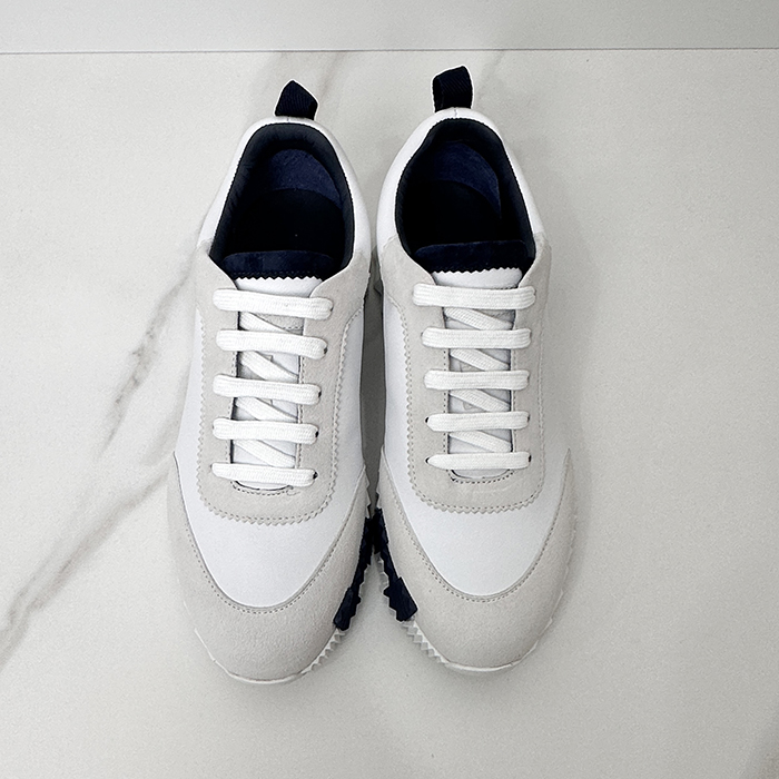 エルメス ユニセックス バウンシング スニーカー  - White  - he311x