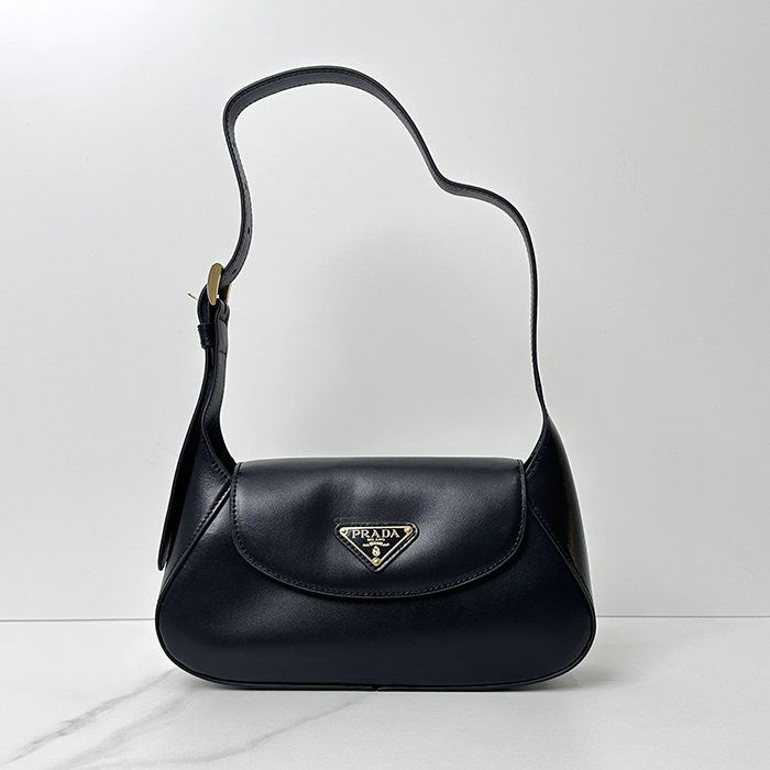 プラダ レディース ブラック ショルダーバッグ -  - prb1533x