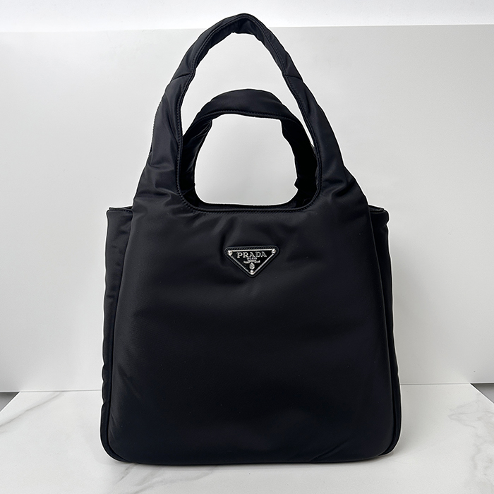 プラダ レディース ブラック トートバッグ -  - pr828x