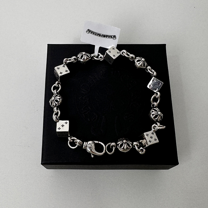 クロムハーツ スターリング シルバー ブレスレット CR029, JASON