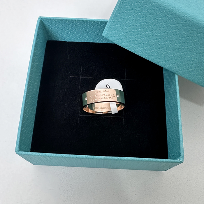 ティファニー ユニセックス ゴールド リング - TiffanyGold - acc1274x