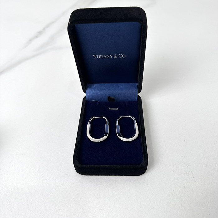 ティファニー レディース ホワイト ゴールド イヤリング -   Earring - acc703x