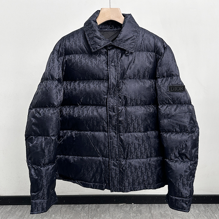 ディオール メンズ グースダウン ネイビー パディング -  Padding - di08x