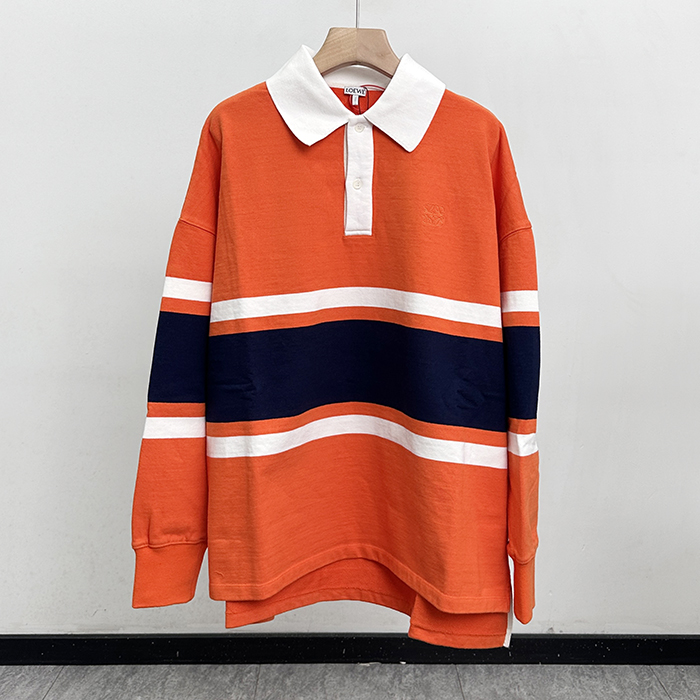 ロエベ メンズ ポロ 長袖Tシャツ - Polo- loc8677x