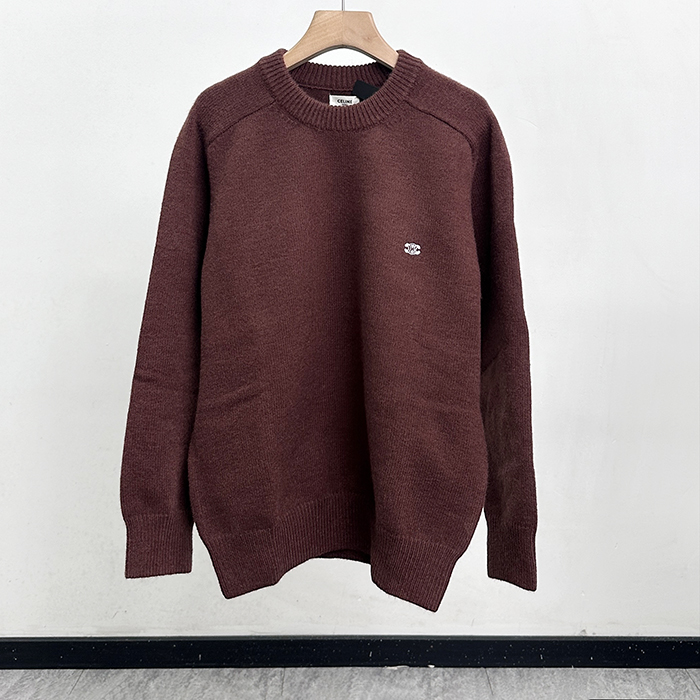 セリーヌ メンズ ラウンドネックセーター - er - cec8568x