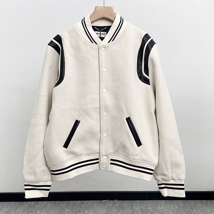 サンローラン メンズ ボンバー ジャケット - Bomber  - ysc8492x