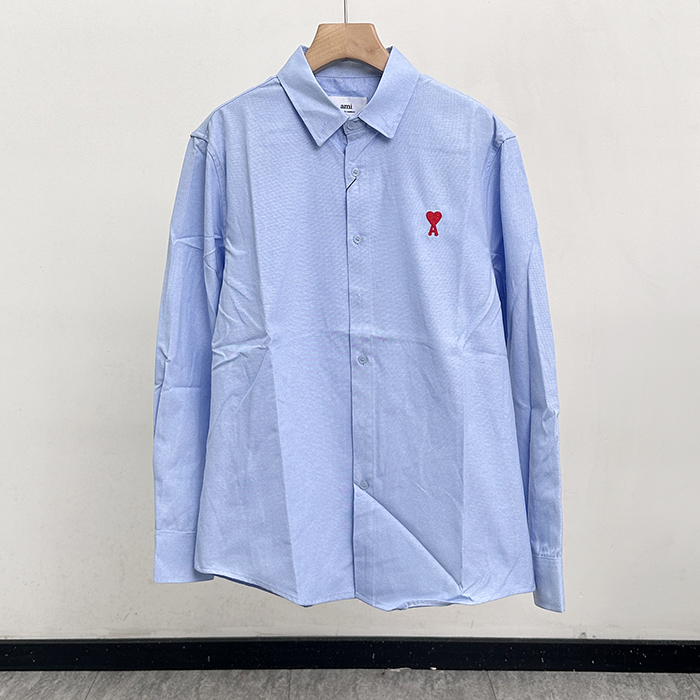 アーミーメンズ ブルー シャツ - Ami  Shirts - amc249x