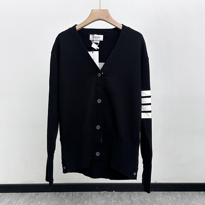 トムブラウン レディース Vネック カーディガン -thc8389x