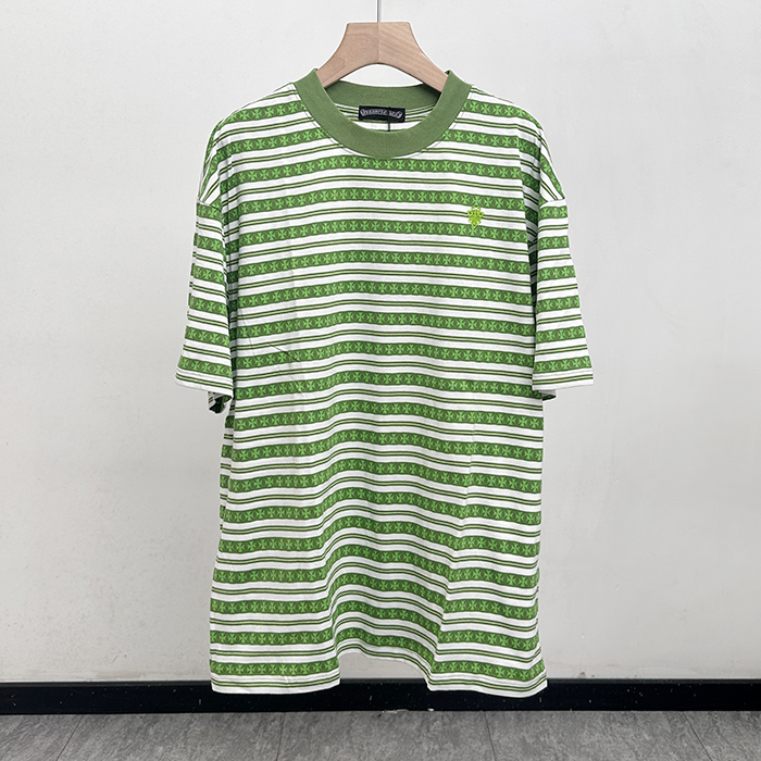 クロムハーツ メンズ ラウンドネック半袖Tシャツ - Round- chc6989x