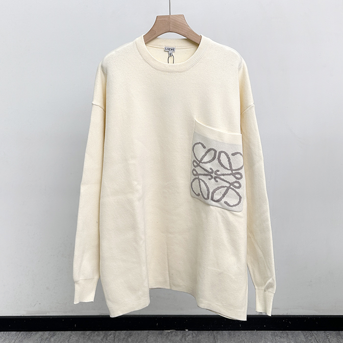 ロエベ メンズ ラウンドネックセーター - er - loc8313x