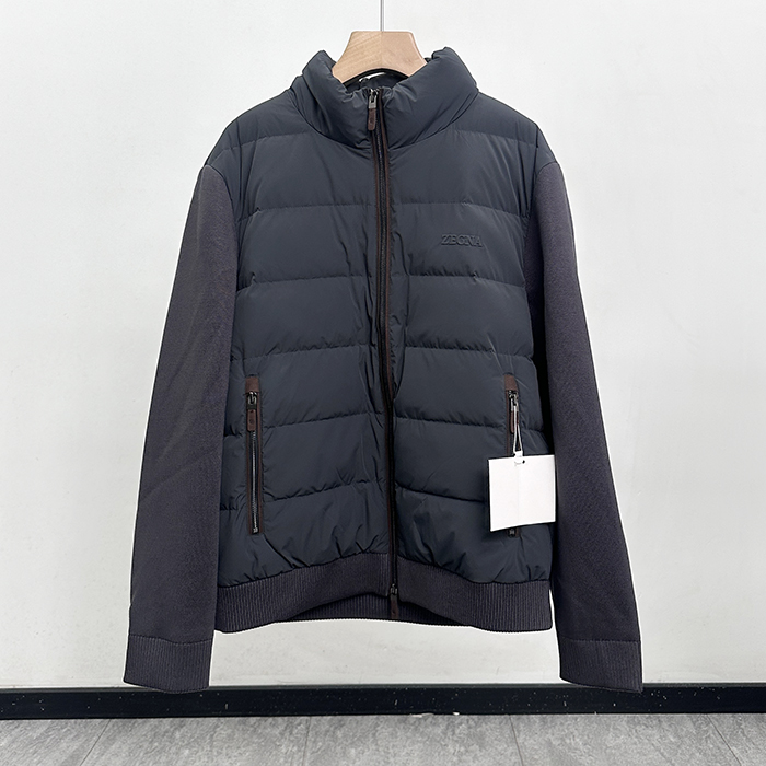 エルメネジルド・ゼニア メンズ ダウン パディング - - zec8589x