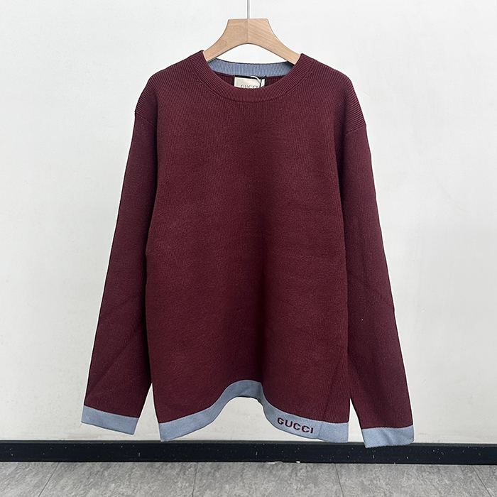 グッチ メンズ ラウンドネックセーター -er - guc8400x