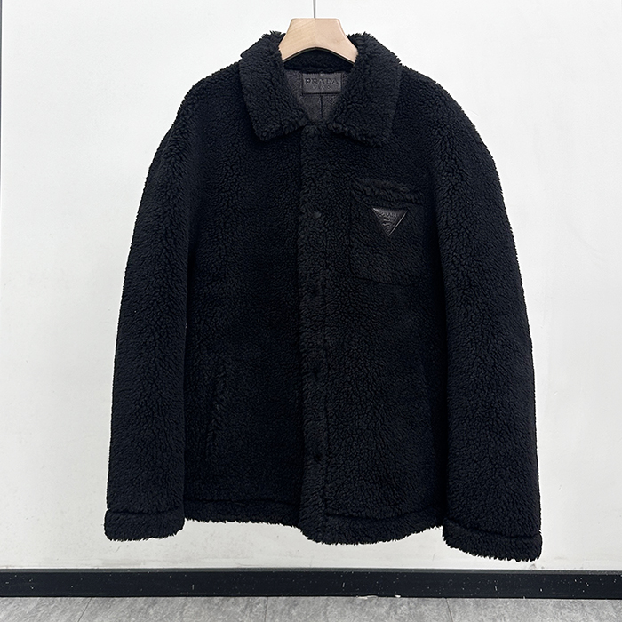 プラダ メンズ レザージャケット -   - prc3789x