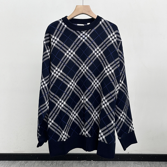 バーバリー メンズ ラウンドネックセーター - er - buc8526x