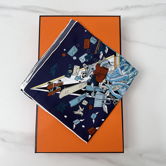 エルメス フラッグシップ スカーフ 90-  Flagship - acc4485x