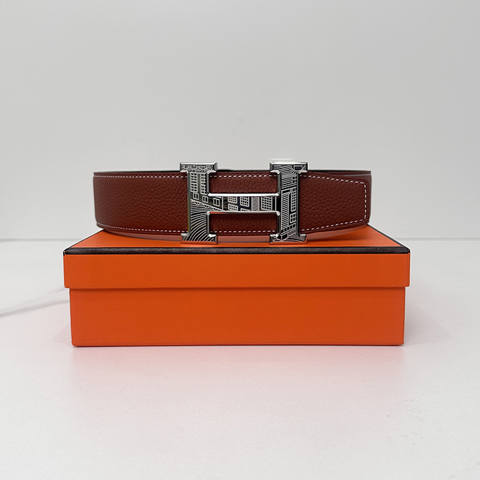 エルメス メンズ リバーシブル フォーブル ベルト -bel06x