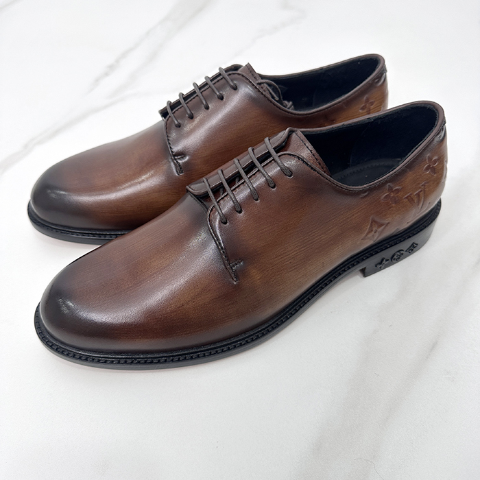  ストレートチップ ブラック メンズ ビジネス/ドレス lv0005x -  Straighi Tip Dress Shoes