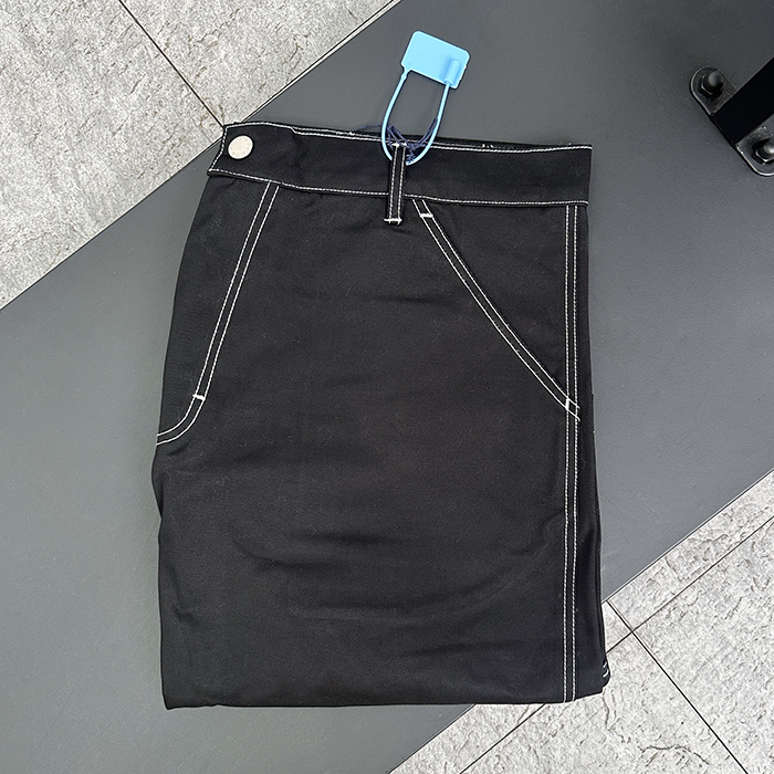 プラダ メンズ トライアングル ロゴ ショーツ -Shorts - prc7456x