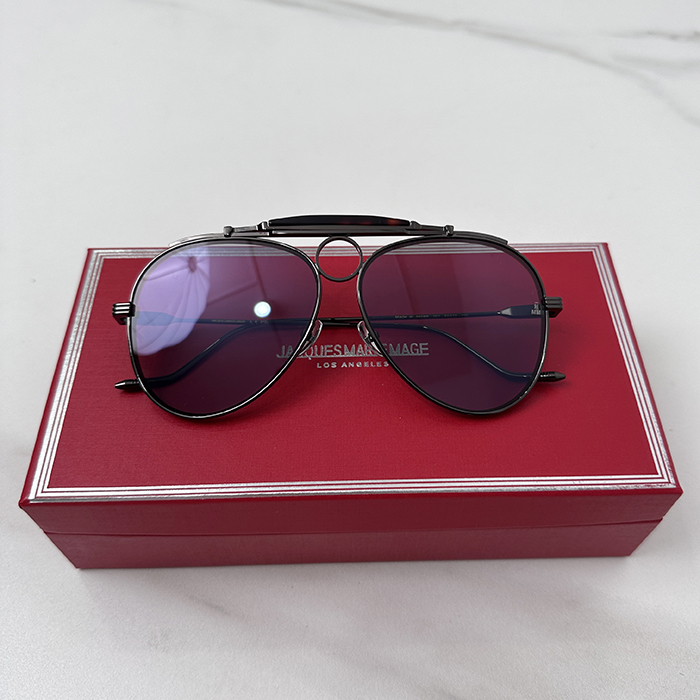 ジャックマリマジ メンズ メタル フレーム サングラス- Jacques Marie Mage   - acc4408x