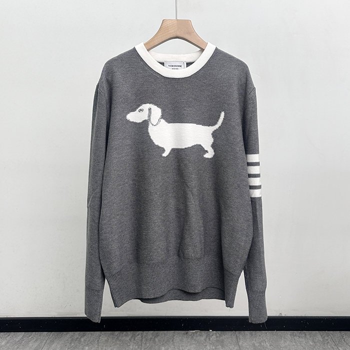 トムブラウン メンズ ラウンドネックセーター- er - thc8395x