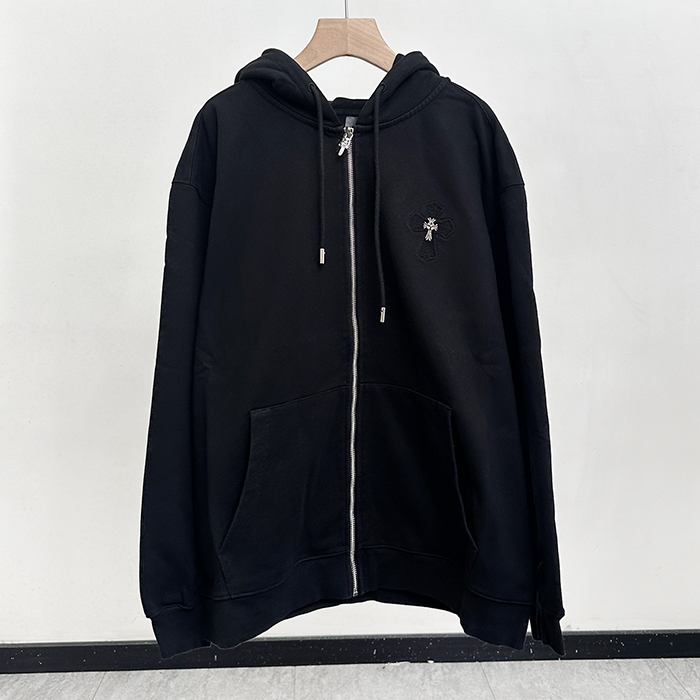 クロムハーツ メンズ ジップアップ フーディ -chc8384x