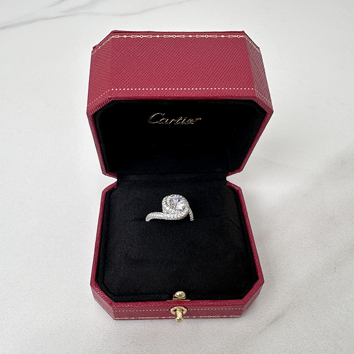 カルティエ レディース ホワイト ゴールド リング -    Ring- acc591x