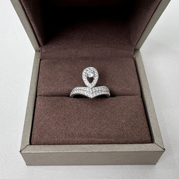 ショーメ レディース ホワイト ゴールド リング - acc1419x