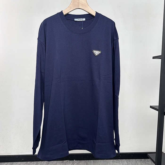 プラダ メンズ ラウンドネックスウェット - Round- prc5070x