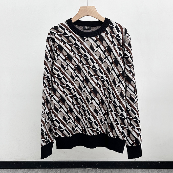 フェンディ メンズ ラウンドネックセーター - er - fec8719x