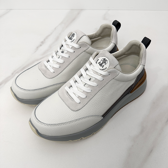 ブルネロクチネリ メンズレザースニーカー -  Cucinelli  - brs1593x