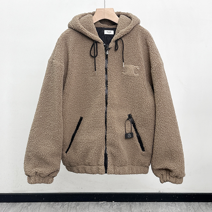 セリーヌ メンズ フード ジャケット - Hood  - cec8692x