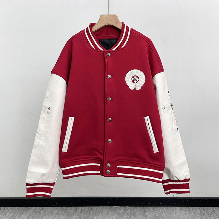 クロムハーツ メンズ レッド ジャケット - Red - ch207x