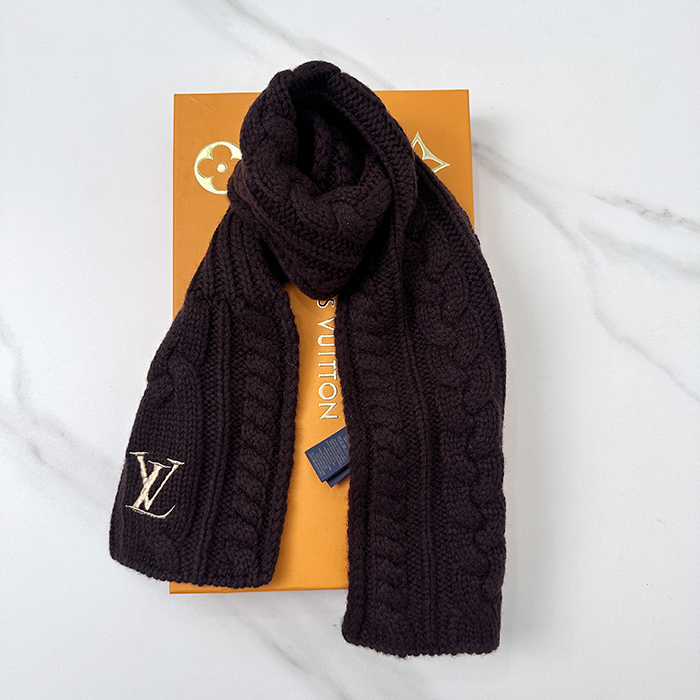 ルイヴィトン メンズ イニシャル マフラー -  Initial Muffler - acc5941x