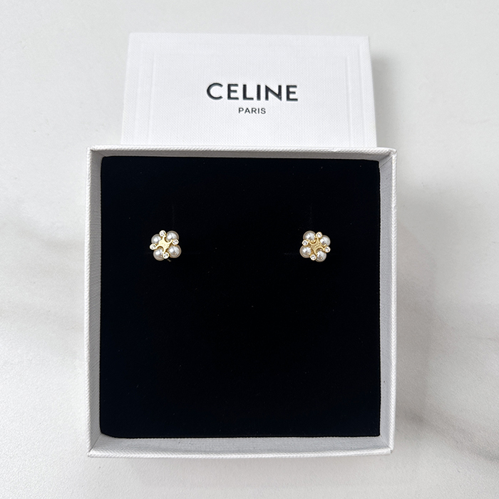 セリーヌ レディース ゴールド イヤリング -  Gold Earrings - acc5457x