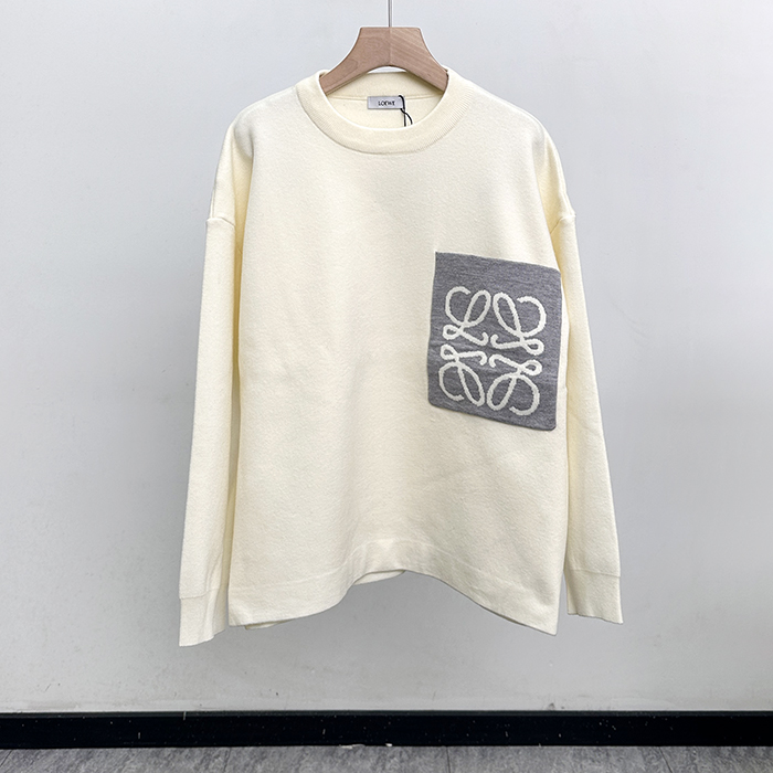 ロエベ メンズ ラウンドネックセーター - er - loc8868x