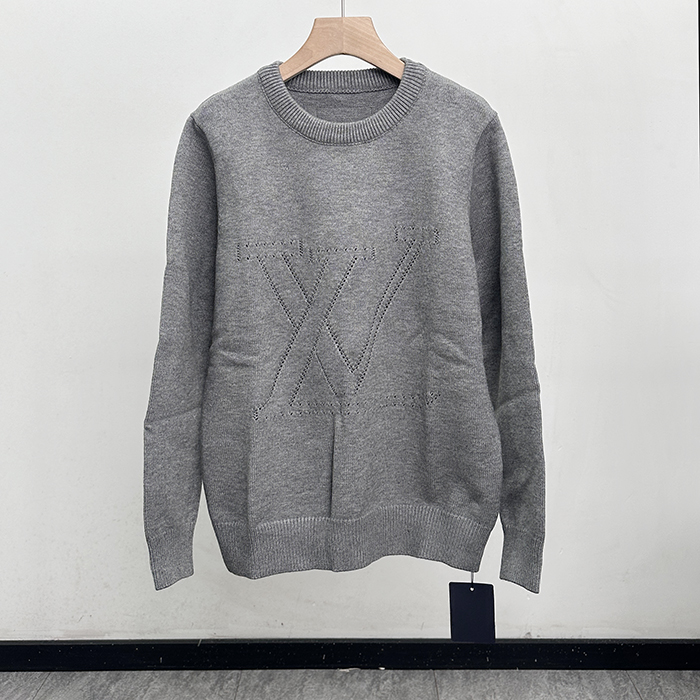  Basic  - ルイヴィトン メンズ ベーシック クルーネック セーター Lou01446x.Size