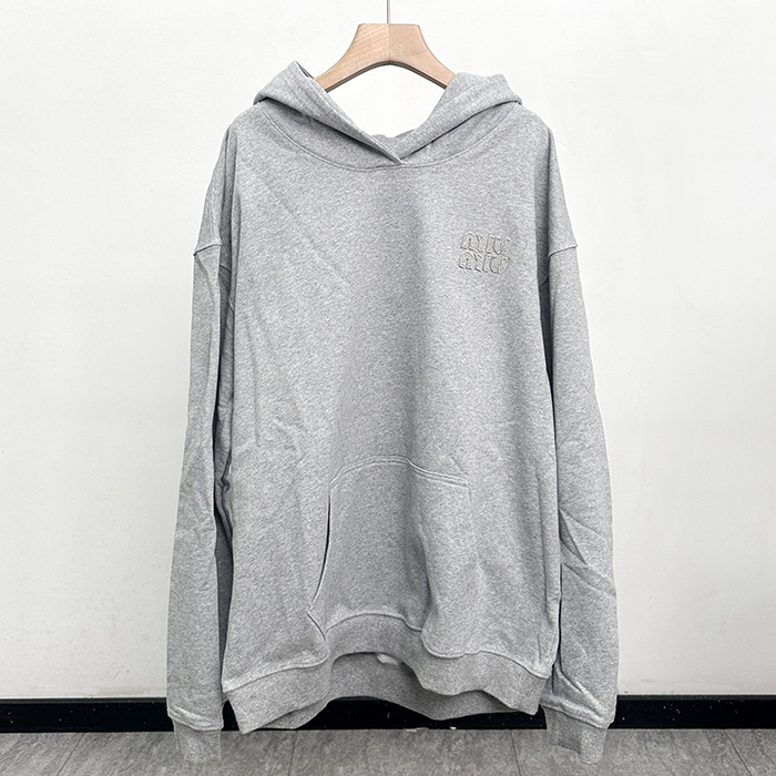 ミュウミュウ メンズ カジュアル フーディーTシャツ -  - mic8106x