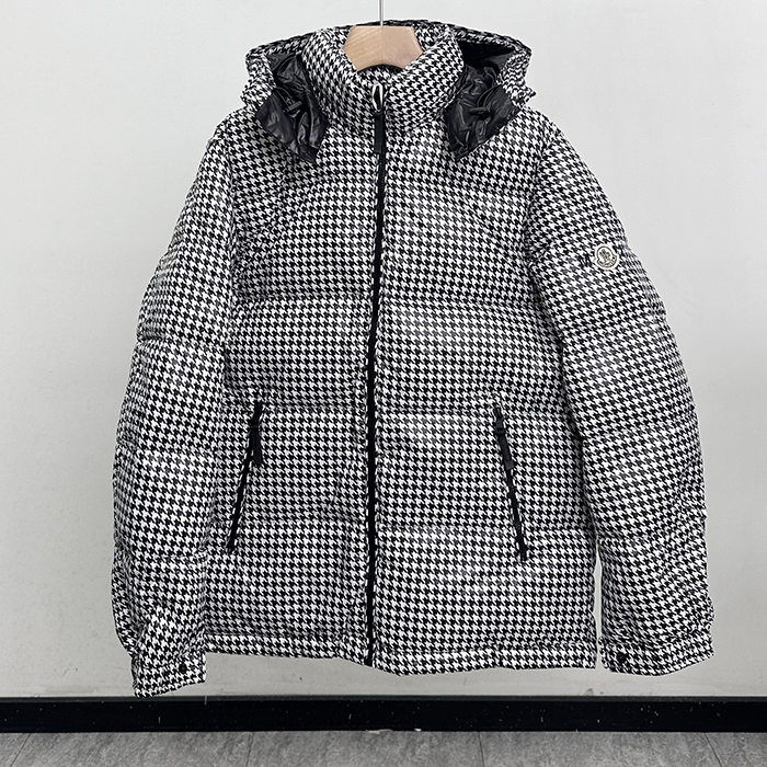 モンクレール メンズ ブラック ダウン パディング -  - mo178x