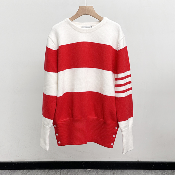 トムブラウン メンズ ラウンドネックセーター- er - thc8397x