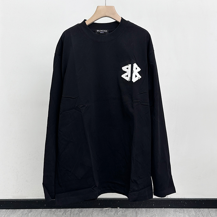 バレンシアガ メンズ ブラック スウェット -   - bac2211x