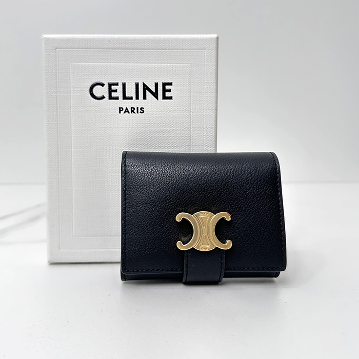 セリーヌ レディース トリオンフェ 二つ折り財布 -  Triomphe - cew264x