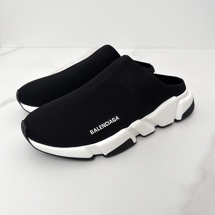 バレンシアガ ユニセックス  ニット ミュール - ​​Recycled Knit Mule - bas8062x